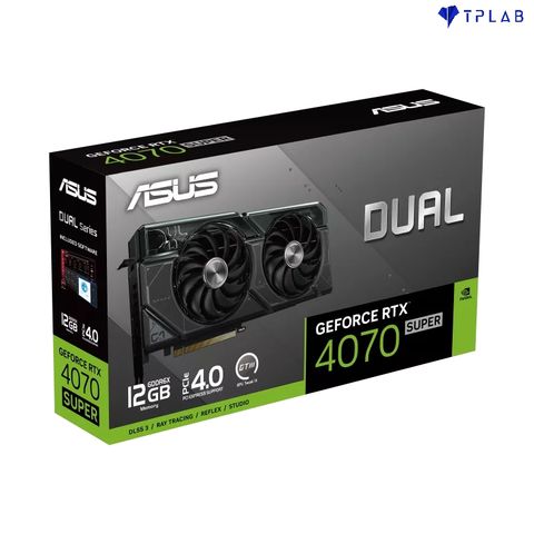  ASUS Dual GeForce RTX 4070 SUPER 12GB GDDR6X (DUAL-RTX4070S-12G) 