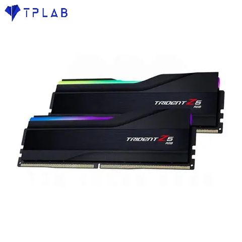  ( 2x16GB DDR5 5200 ) RAM 32GB GSKILL Trident Z5 RGB Black CL36 (F5-5200J3636C16GX2-TZ5RK) 