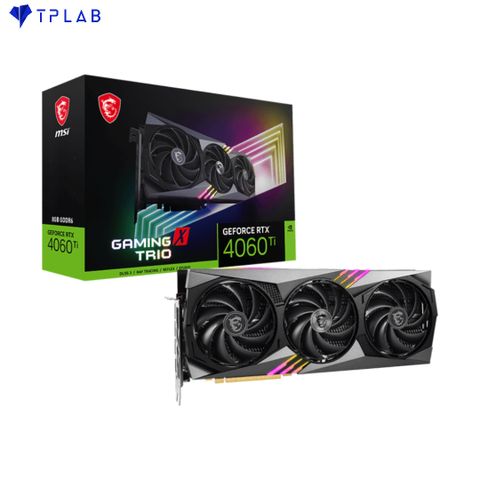  MSI GeForce RTX 4060 Ti GAMING X TRIO 8G 