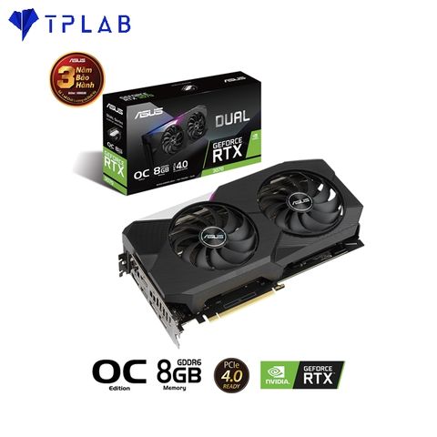  ASUS RTX 3070 DUAL OC 8GB V2 GDDR6 