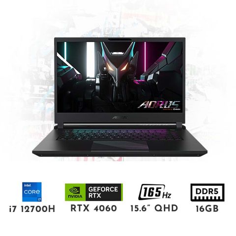  Gigabyte AORUS 15 RTX 4060 8GB i7 13700H 16GB 1TB 15.6″ FHD IPS 165hz (BKF-73VN754SH) 