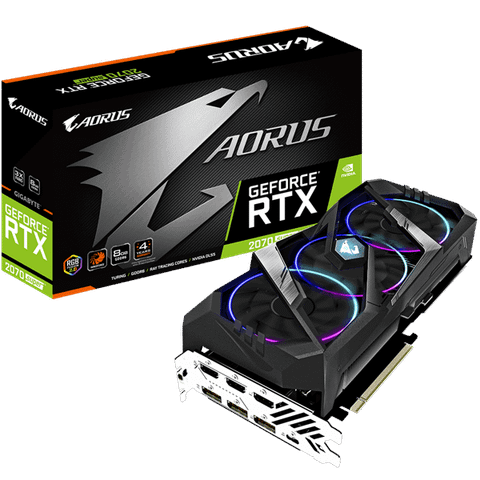  GIGABYTE AORUS RTX 2070 SUPER 8GB GDDR6 