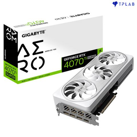  Gigabyte GeForce RTX 4070 Ti SUPER AERO OC 16G 
