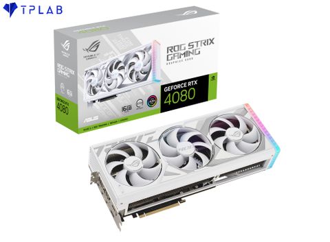  ASUS ROG Strix GeForce RTX 4080 16GB GDDR6X White Edition 