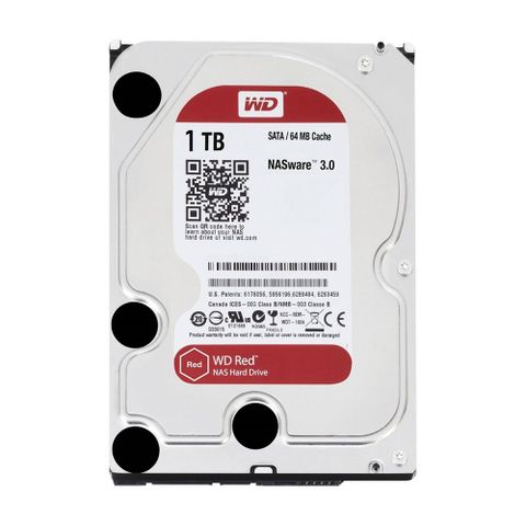  HDD WD Red 1TB 3.5 inch SATA III 64MB Cache 5400RPM WD10EFRX 