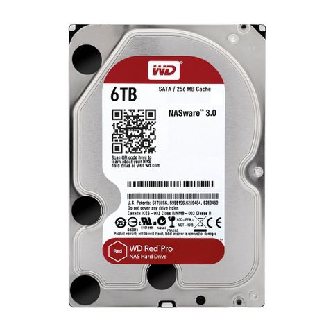  HDD WD Red Pro 6TB 3.5 inch SATA III 256MB Cache 7200RPM WD6003FFBX 