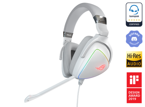  Headset ROG Delta White 