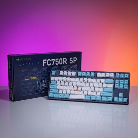  Bàn phím cơ LEOPOLD FC750RSP White Sky Blue 