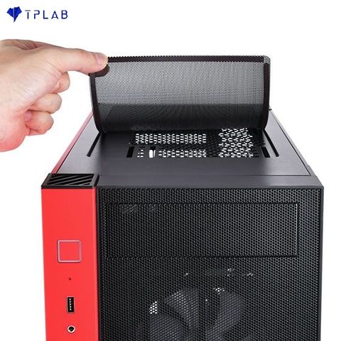  Case SilverStone RL08 Red ( SST-RL08BR-RGB ) 