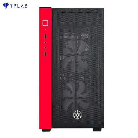  Case SilverStone RL08 Red ( SST-RL08BR-RGB ) 