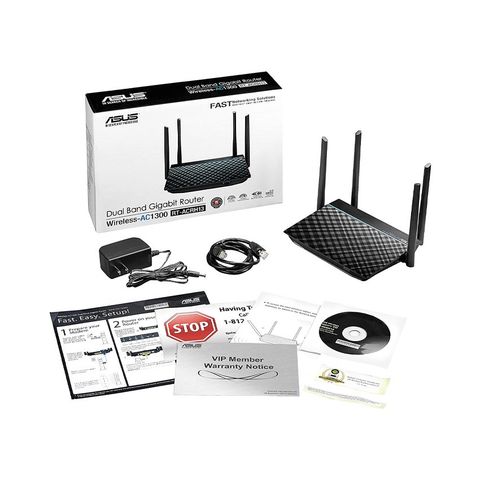  Router wifi ASUS RT - AC1300UHP (Dũng Sĩ Xuyên Tường) AC1300 MU-MIMO 