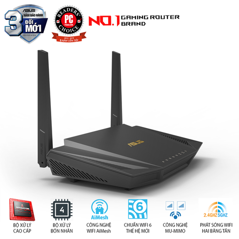 Router wifi ASUS RT - AX56U (Gaming Router) Wifi AX1800 