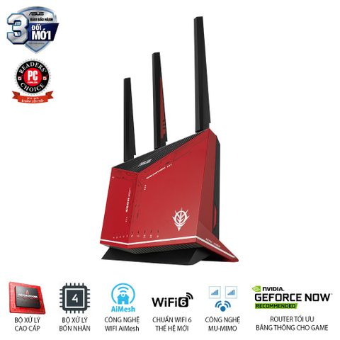  Router wifi ASUS RT - AX86U GUNDAM EDITION AX5700 
