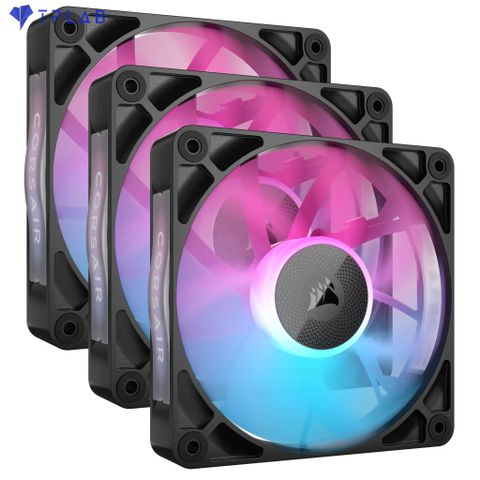  Bộ 3 quạt máy tính Corsair RX120 RGB ( CO-9051018-WW ) 