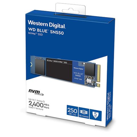  SSD Western Digital Blue SN550 M.2 NMVe Gen3x4 500GB 