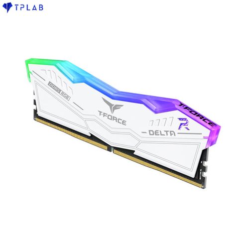  ( 2x32GB DDR5 6000 ) RAM 64GB T-Force Delta White RGB 
