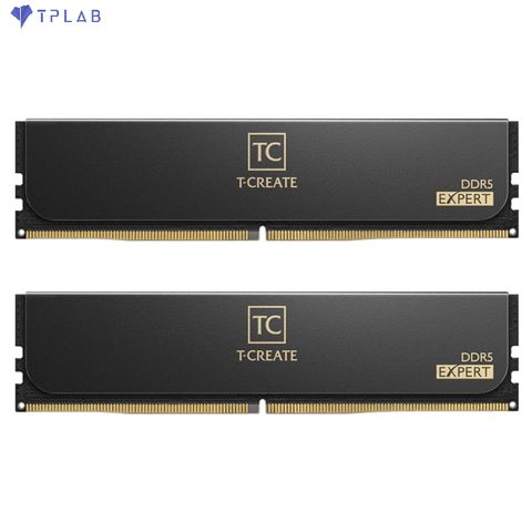  RAM TEAMGROUP Expert Black 64GB ( 2 x 32GB ) DDR5 6000 Mhz 