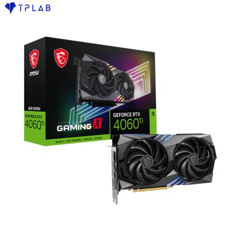  MSI GeForce RTX 4060 Ti GAMING X 8G 