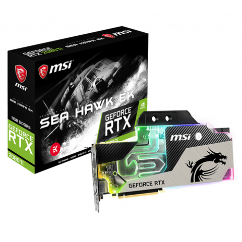  MSI RTX 2080 Ti SEA HAWK EK X 11GB GDDR6 