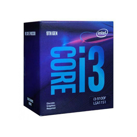  Intel Core I3 9100F/3.6GHz/6MB Cache/4 Nhân 4 Luồng ( BOX CHÍNH HÃNG ) 
