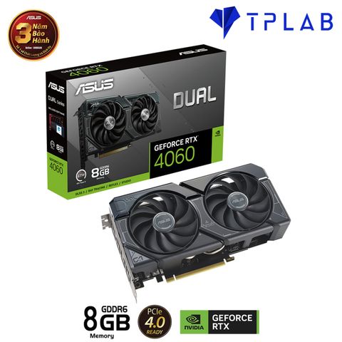  ASUS Dual GeForce RTX 4060 OC Edition 8GB GDDR6 