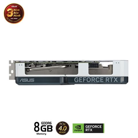  ASUS Dual GeForce RTX 4060 White OC Edition 8GB GDDR6 