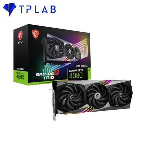  MSI GeForce RTX 4080 16GB GAMING X TRIO 