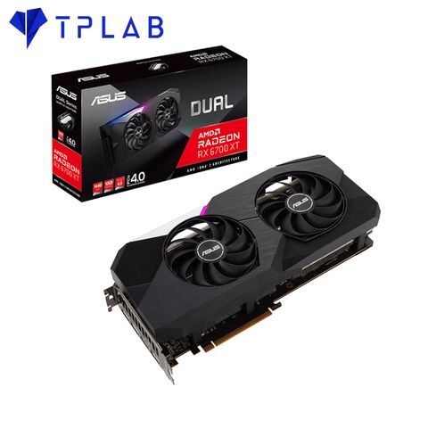  ASUS RADEON RX 6700 XT DUAL 12GB GDDR6 