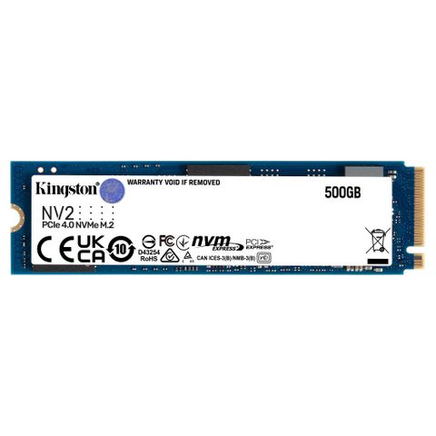  SSD Kingston NV2 M.2 PCIe Gen4 x4 NVMe 500G (SNV2S/500G) 