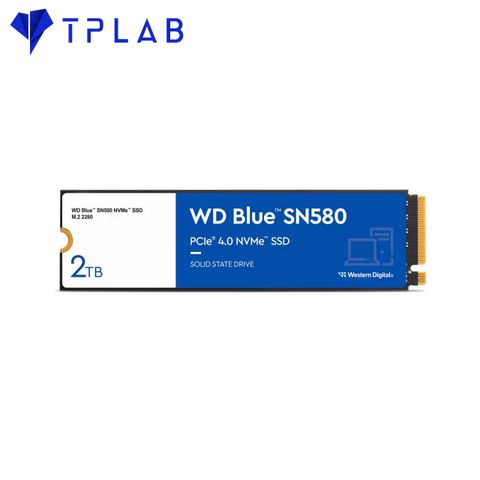  SSD WD Blue SN580 2TB M2 PCIe Gen 4.0 WDS200T3B0E 