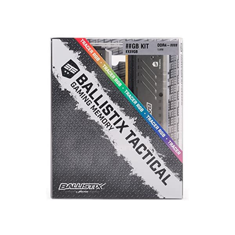  ( 4x8GB DDR4 2666 ) RAM CRUCIAL Ballistix Tactical Tracer RGB 