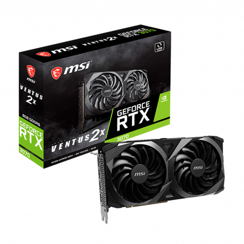  MSI RTX 3070 VENTUS 2X OC 8GB GDDR6 