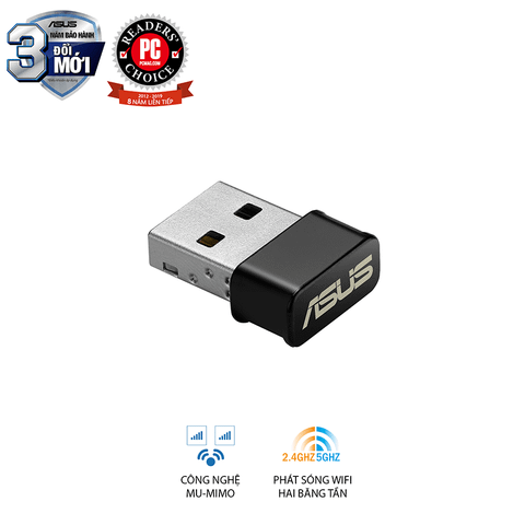  USB Wifi ASUS USB - AC53 Nano chuẩn AC 