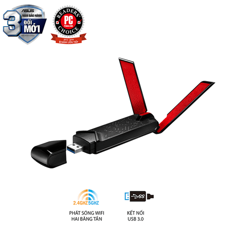  USB Wifi ASUS USB - AC68 Wireless AC1900 