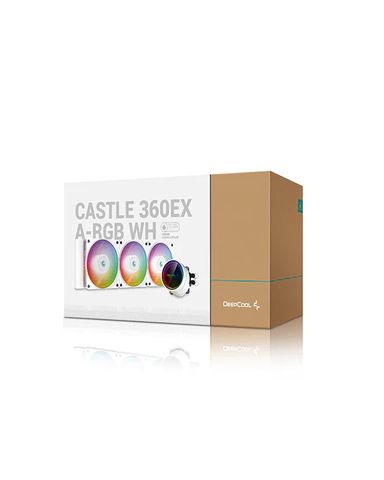  Tản nhiệt nước AIO DEEPCOOL CASTLE 360EX A- RGB WHITE 