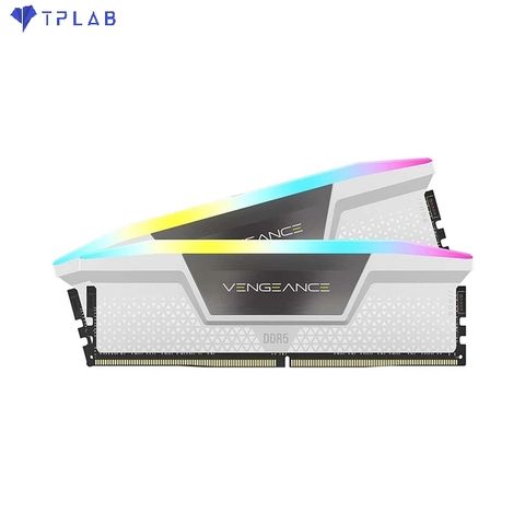  Ram PC Corsair Vengeance RGB White 32GB 5600MHz DDR5 (2x16GB) ( CMH32GX5M2B5600C40W ) 