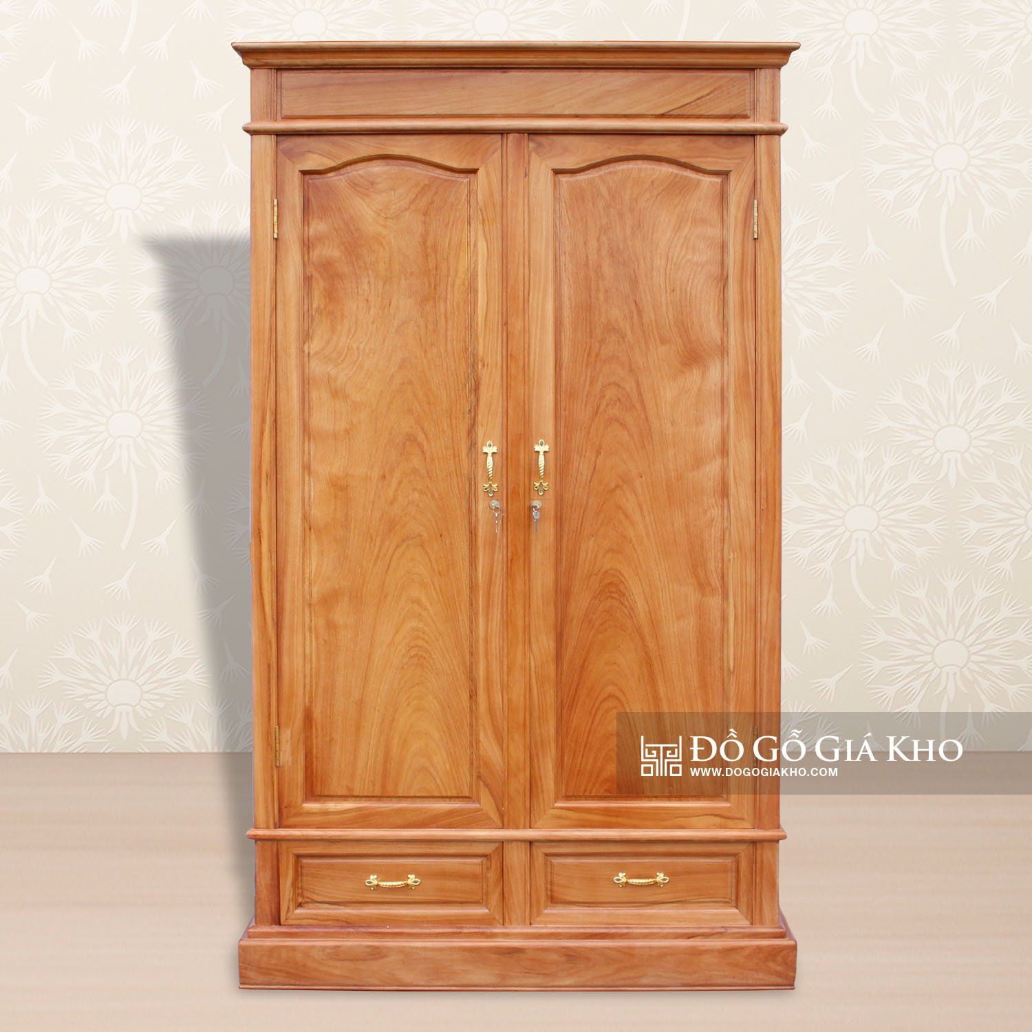 TA111 - TỦ ÁO GỖ GÕ - PN
