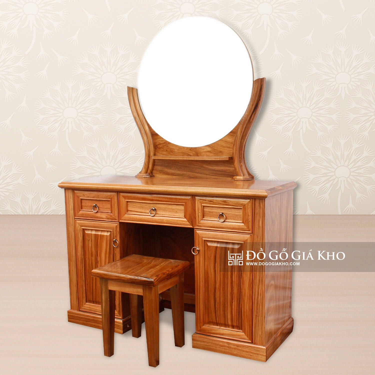 BP050 - BÀN PHẤN GỖ HƯƠNG XÁM - PN