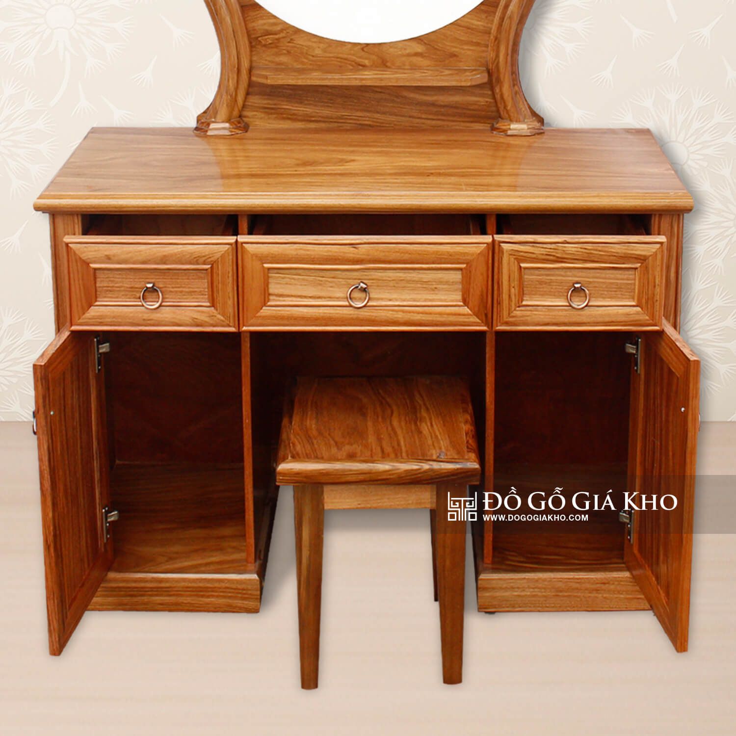 BP050 - BÀN PHẤN GỖ HƯƠNG XÁM - PN
