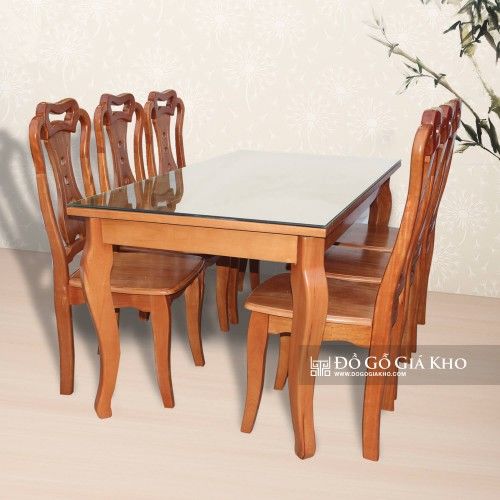 BA041 - BÀN ĂN GỖ ĐINH HƯƠNG - PB