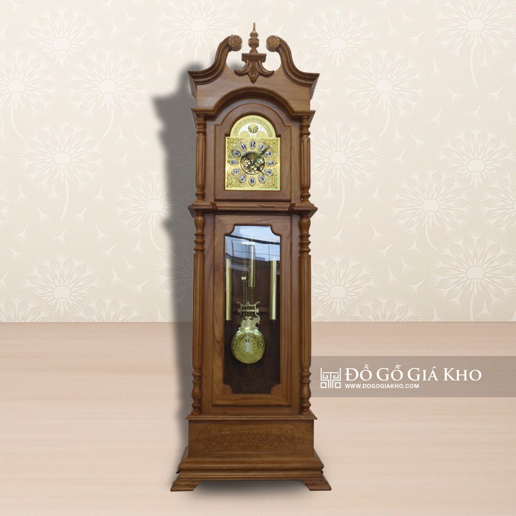 DHG004 - ĐỒNG HỒ GỖ GÕ SỪNG TRÂU - PK