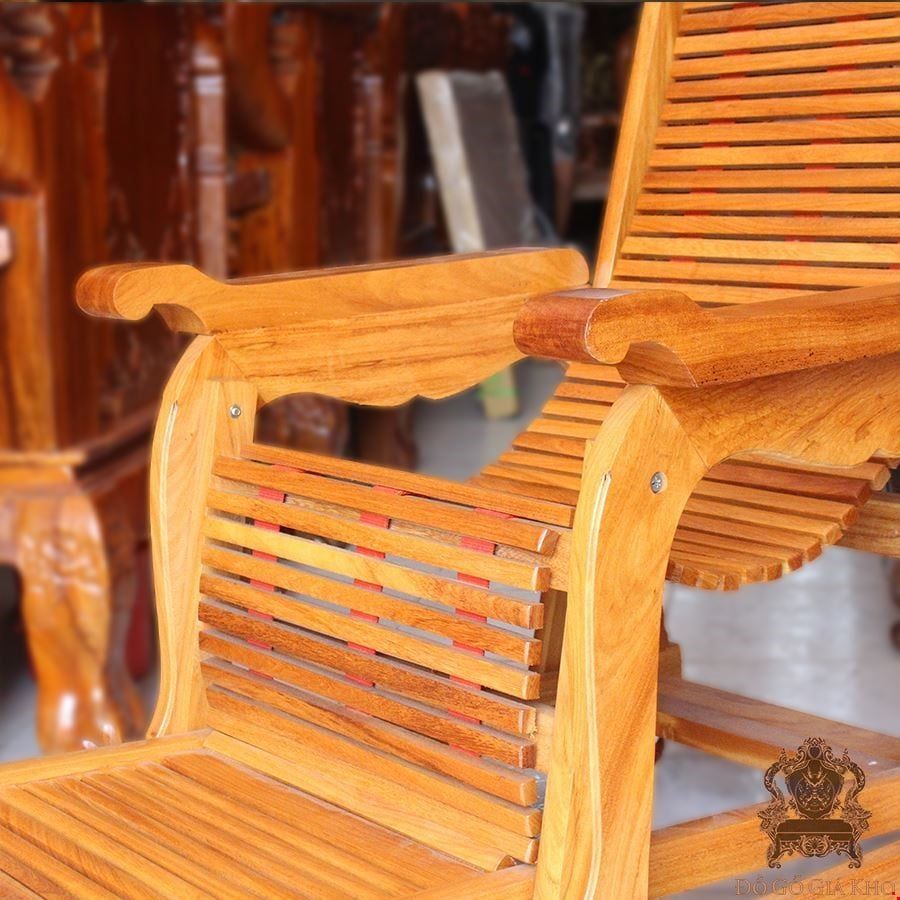 GD002 - GHẾ DÂY GỖ GÕ ĐỎ TAY RỒNG NAN NHỎ - PK