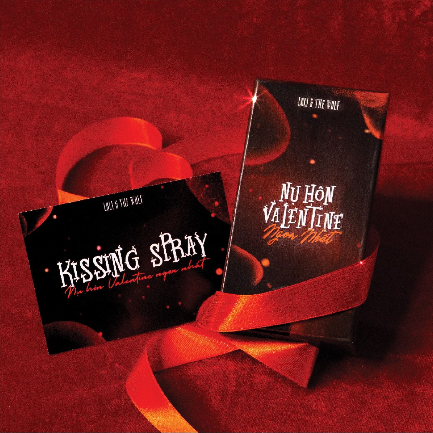 Kissing Spray Velvet Kiss vị Rasberry chai 20ml - LOLI & THE WOLF