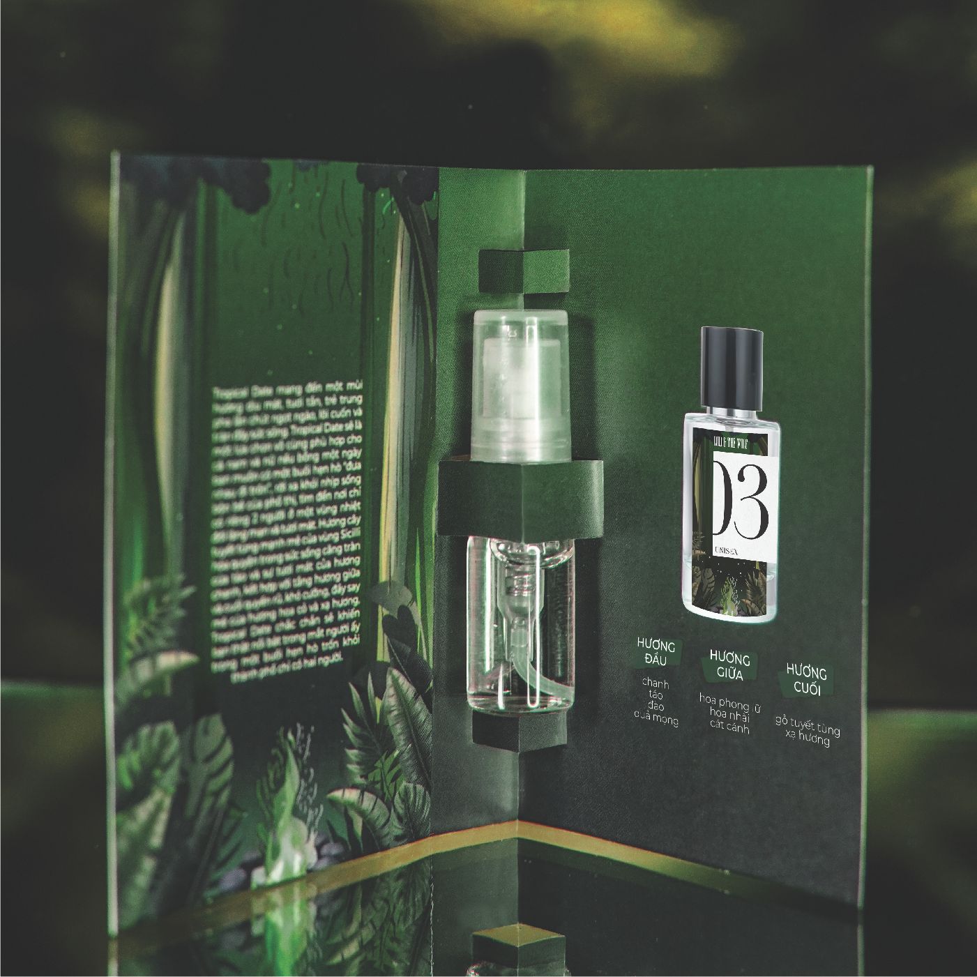 Nước hoa Tropical Date Eau De Parfum - LOLI & THE WOLF PERFUME