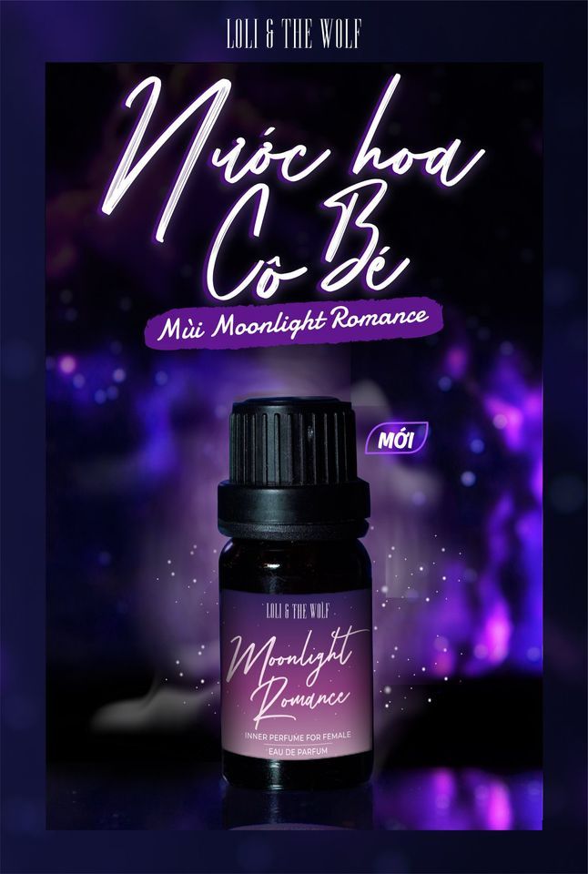 Nước hoa vùng kín nữ - Moonlight Romance Eau De Parfum - LOLI & THE WOLF