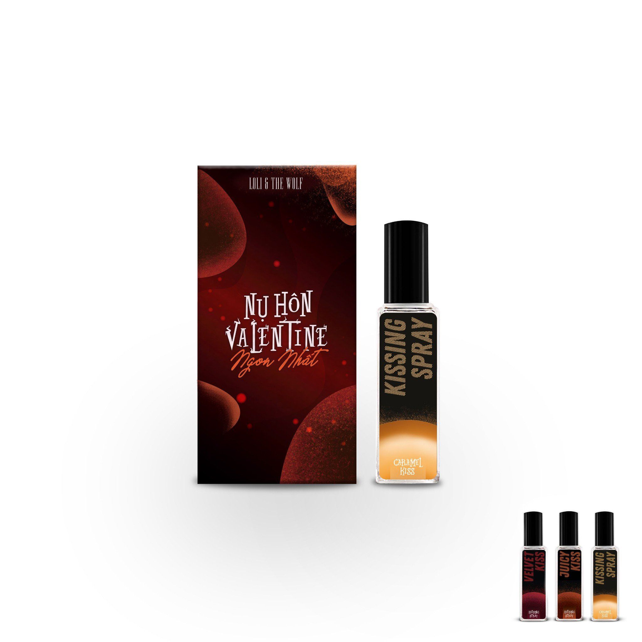 Kissing Spray Caramel Kiss chai 20ml - LOLI & THE WOLF