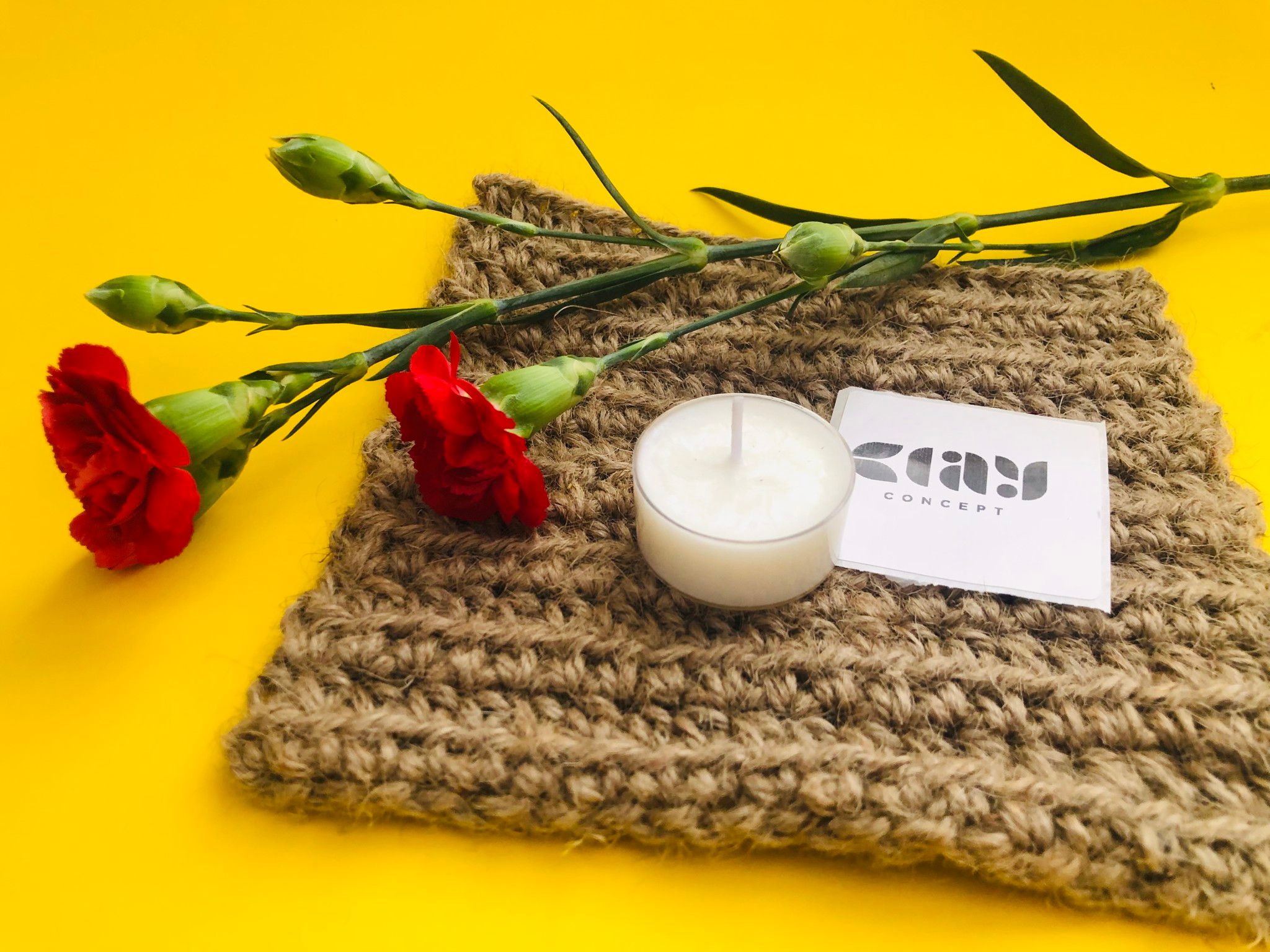 Nến Tealight Handmade - 100% Sáp Đậu Nành - NH06
