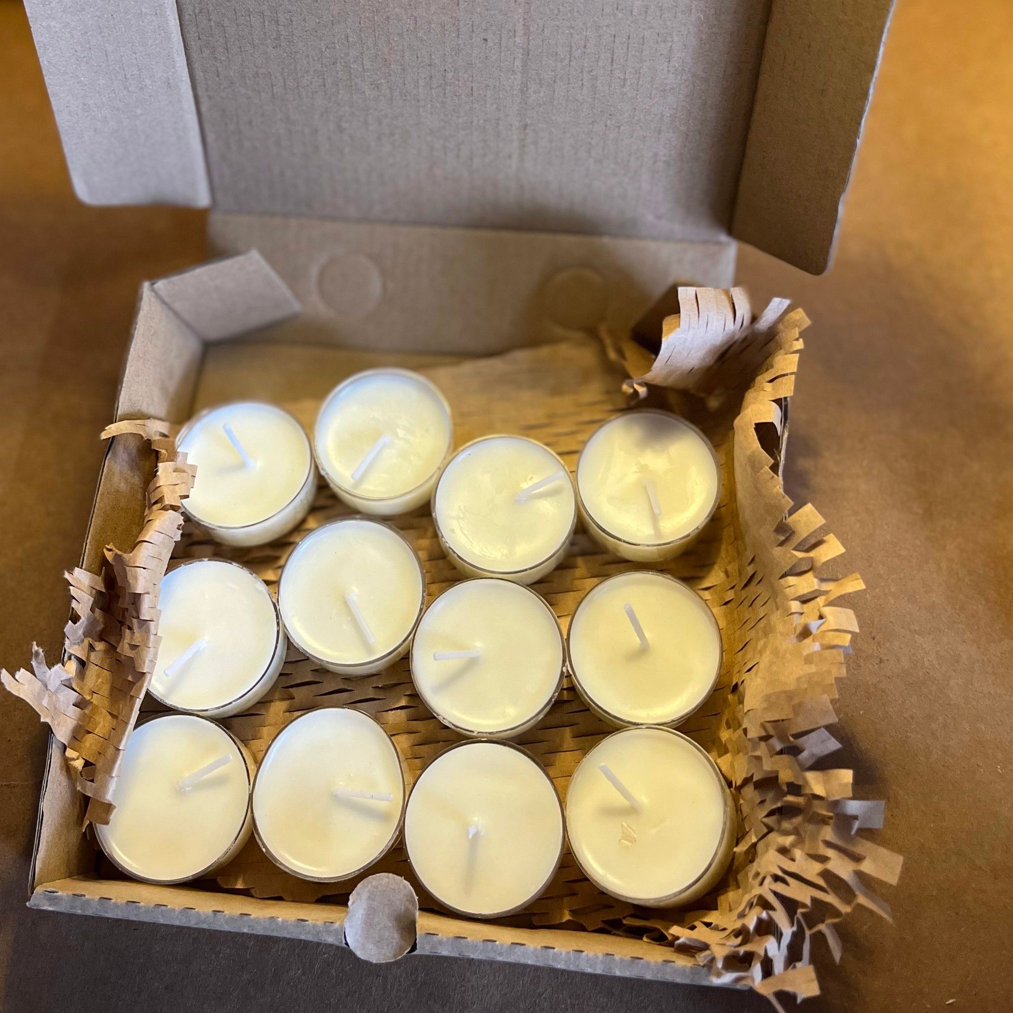 Nến Tealight Handmade - 100% Sáp Đậu Nành - NH06