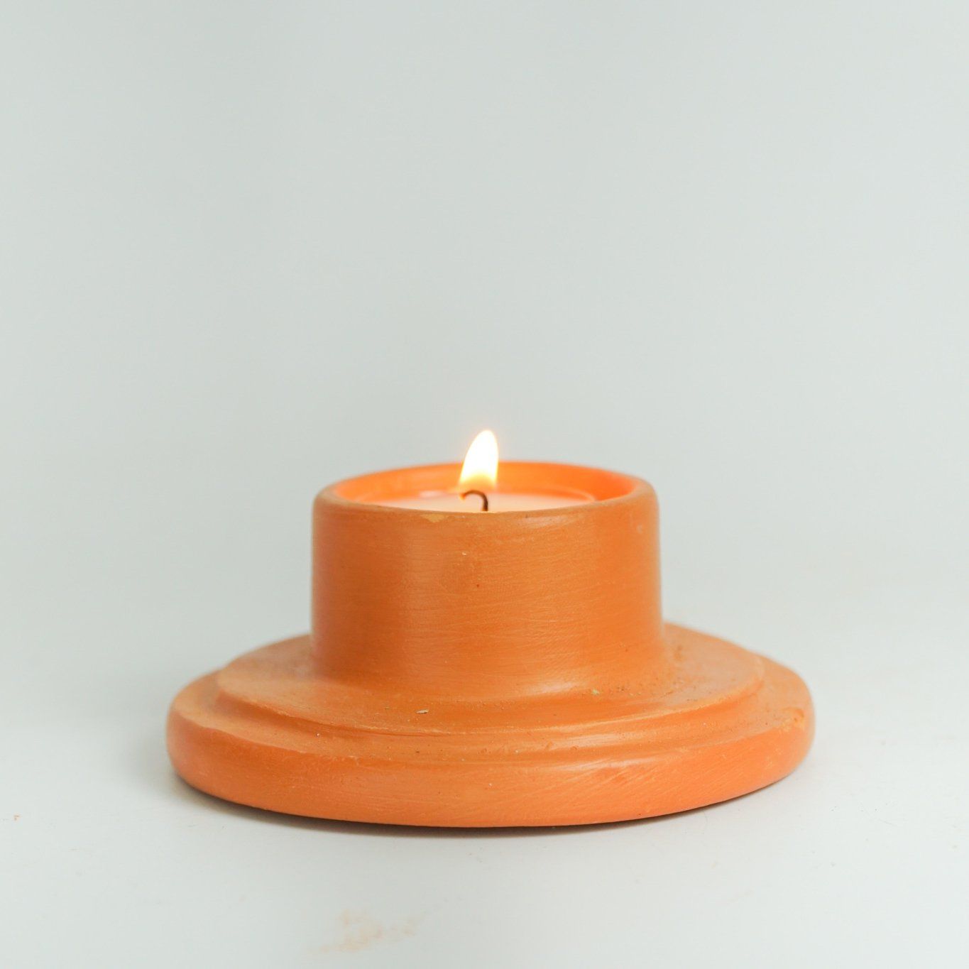 Đế Bỏ Nến Tealight Đất Nung - Candle Holder - DN50
