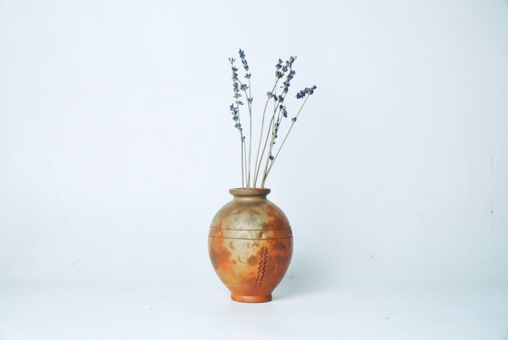 Lọ Hoa Văn Đất Và Lửa - LH03